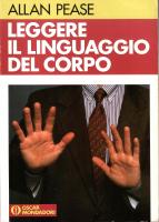 Copertina del libro "Leggere il linguaggio del corpo" di Allan Pease